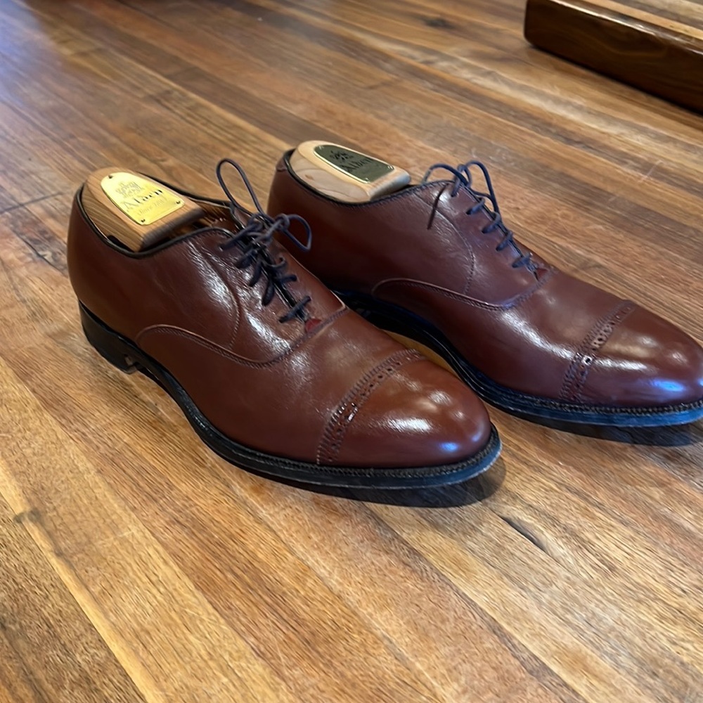 Alden Cap Toe Oxford sz9